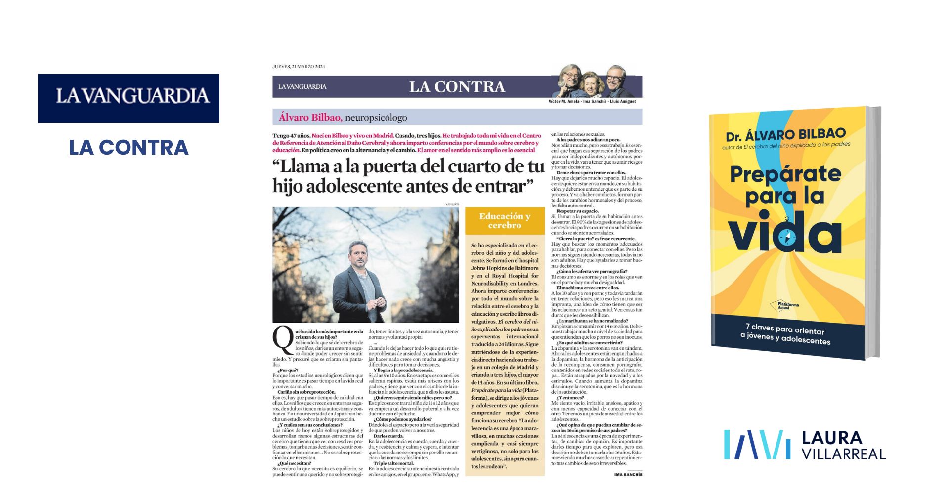 Entrevista en La Vanguardia | LA CONTRA